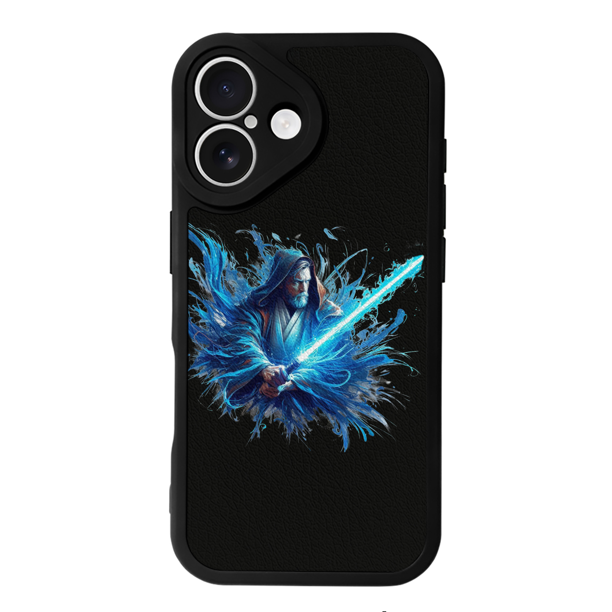 （画像用） スター・ウォーズ Star Wars 【iPhone 16シリーズ対応】シリコンスマホケース（レザー調） 材質：シリコン